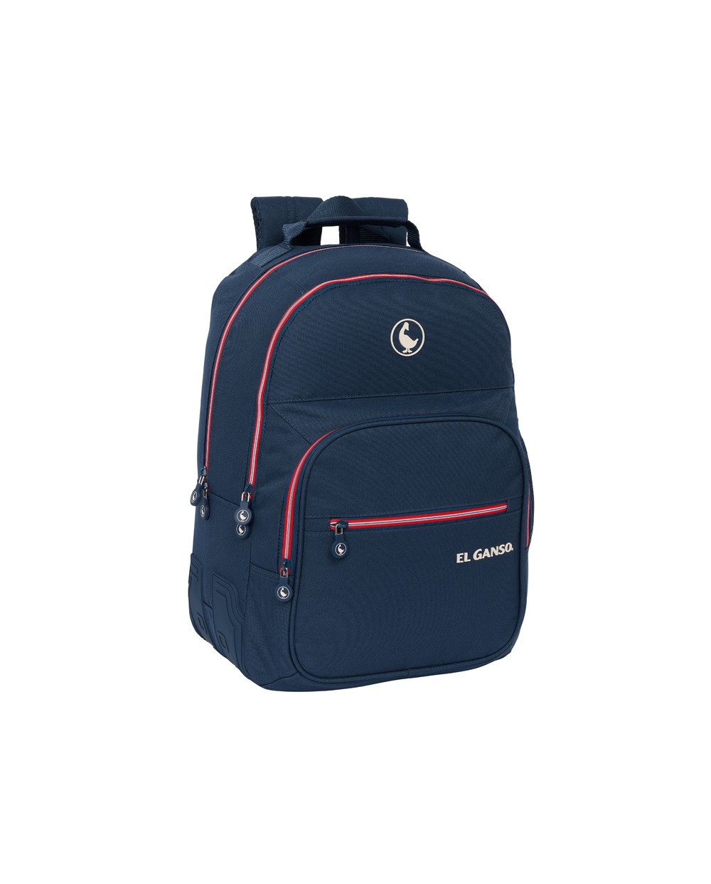 Mochila safta doble con cantoneras adaptable a carro el ganso classic 150x320x420 mm