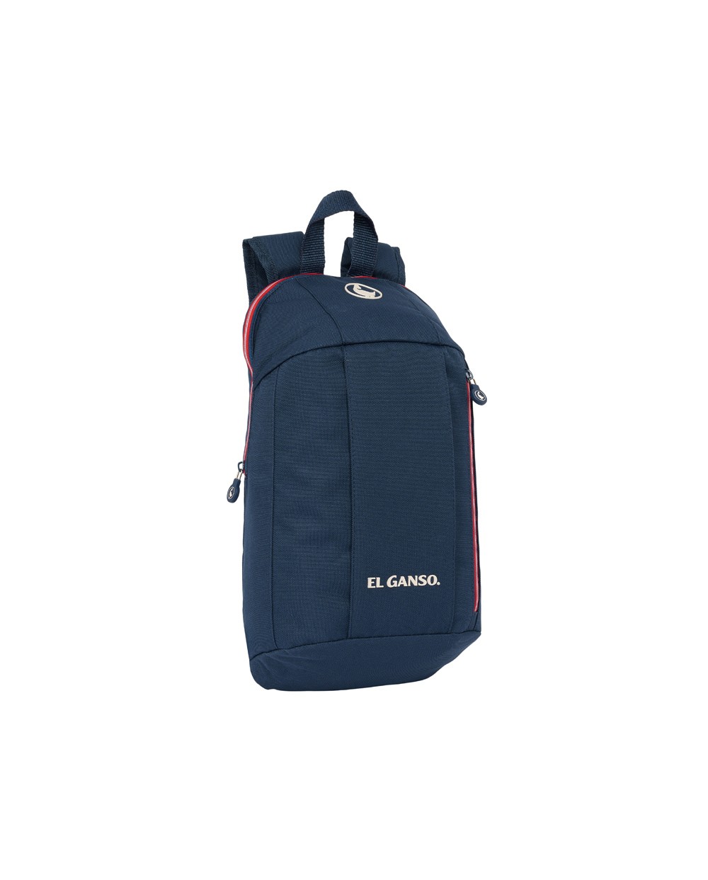 Mini mochila safta con cremallera vertical el ganso classic 100x220x390 mm