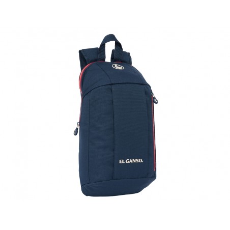 Mini mochila safta con cremallera vertical el ganso classic 100x220x390 mm