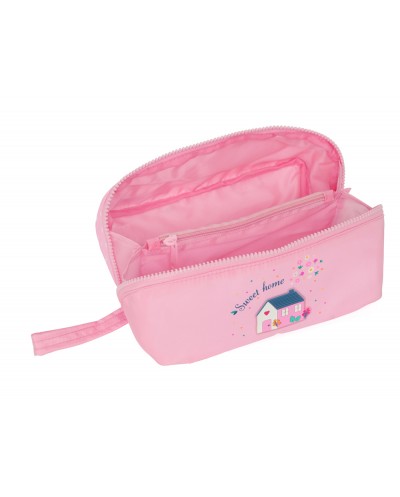 Bolso escolar portatodo safta cuadrado grande glowlab kids sweet home 100x220x100 mm