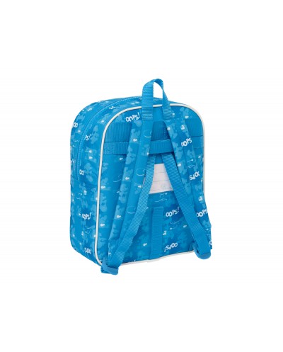 Mochila safta guarderia adaptable a carro los pitufos 100x220x270 mm