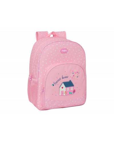 Mochila safta adaptable a carro reciclado glowlab kids sweet home 140x330x420 mm