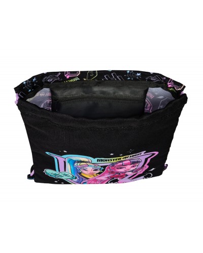 Saco plano safta junior monster high fantastic 10x260x340 mm