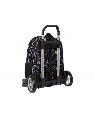 Mochila safta mod 108 con carro evolution monster high fantastic 140x330x420 mm