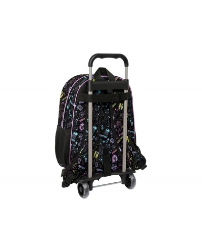 Mochila safta mod 108 con carro 905 monster high fantastic 140x330x420 mm