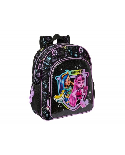 Mochila safta junior adaptable a carro monster high fantastic 120x320x380 mm