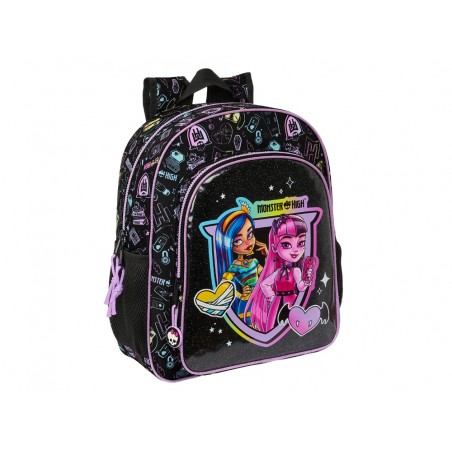 Mochila safta junior adaptable a carro monster high fantastic 120x320x380 mm