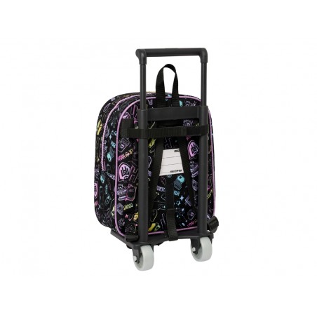 Mochila safta 232 con carro 805 monster high fantastic 100x220x270 mm