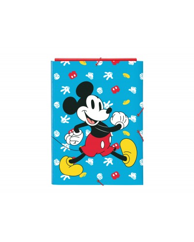 Carpeta safta gomas folio tres solapas mickey mouse fantastic 25x260x335 mm