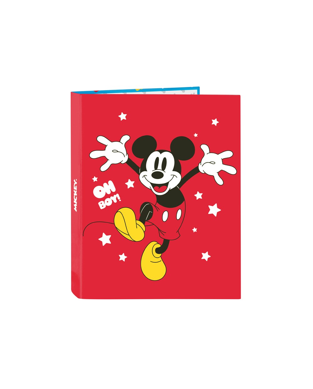 Carpeta safta carton folio 4 anillas mixtas mickey mouse fantastic 40x265x330 mm