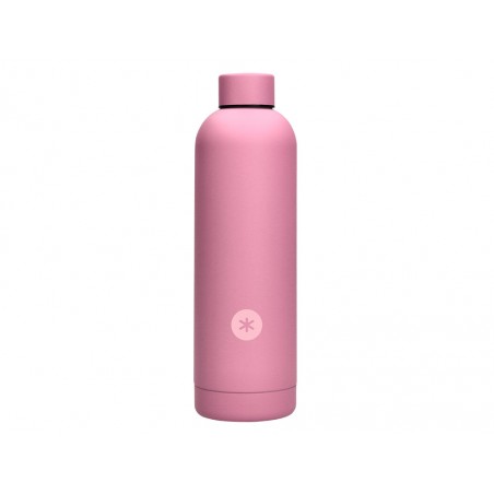 Botella portaliquidos antartik isotermica acero inoxidable libre de bpa color rosa 750 ml