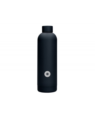 Botella portaliquidos antartik isotermica acero inoxidable libre de bpa color negro 500 ml