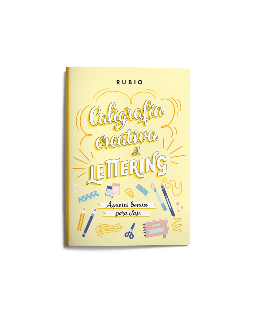 Cuaderno rubio lettering caligrafia creativa apuntes bonitos para clase