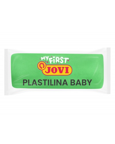 Plastilina jovi my first baby super blanda 38 g color azul caja de 18 unidades