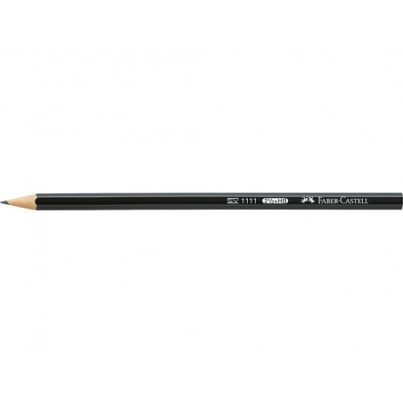 Lapices de grafito faber castell blackmatt 1111 hb