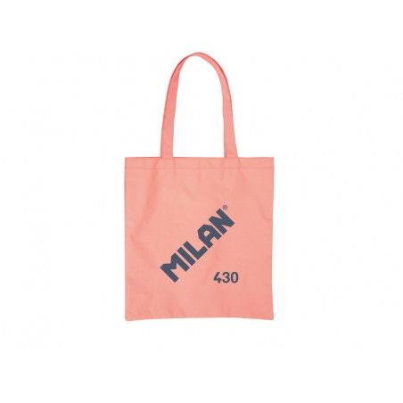 Bolsa con asas milan tote bag serie 1918 color rosa 380x410 mm