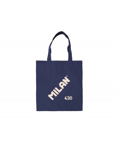 Bolsa con asas milan tote bag serie 1918 color azul marino 380x410 mm