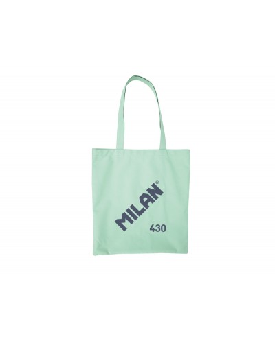 Bolsa con asas milan tote bag serie 1918 color verde 380x410 mm