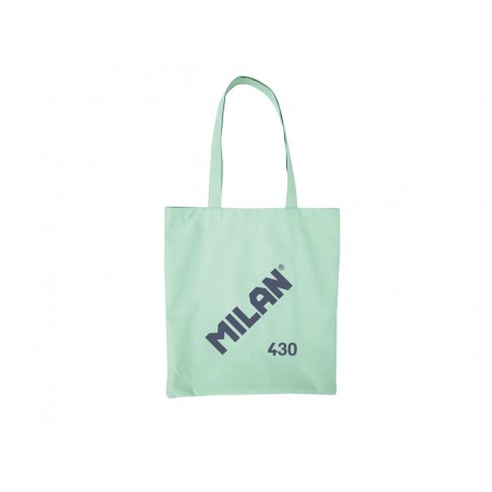 Bolsa con asas milan tote bag serie 1918 color verde 380x410 mm