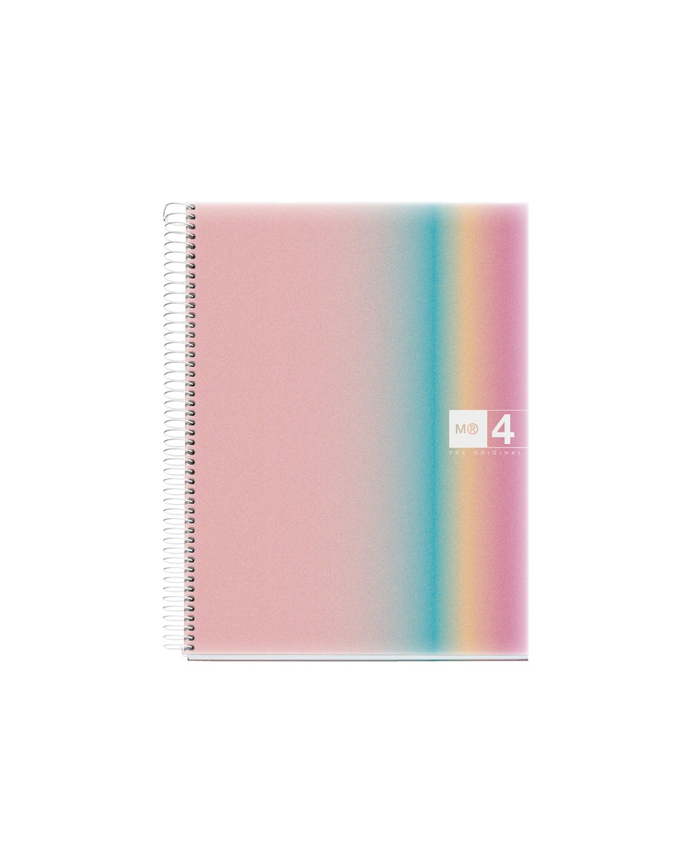 Cuaderno espiral miquelrius din a4 120 hojas 70 gr cuadro 5 mm tapa polipropileno aurora west bay