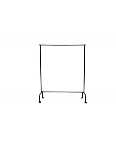 Perchero rocada maullimbo caballete extensible con ruedas color negro 1270x505x1570 mm