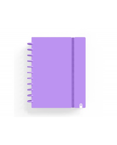 Cuaderno carchivo ingeniox foam a5 80h cuadricula violeta