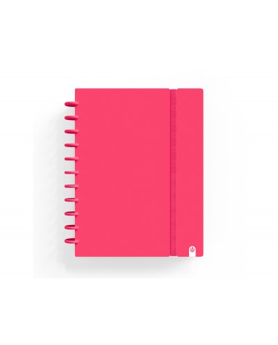 Cuaderno carchivo ingeniox foam a5 80h cuadricula rojo