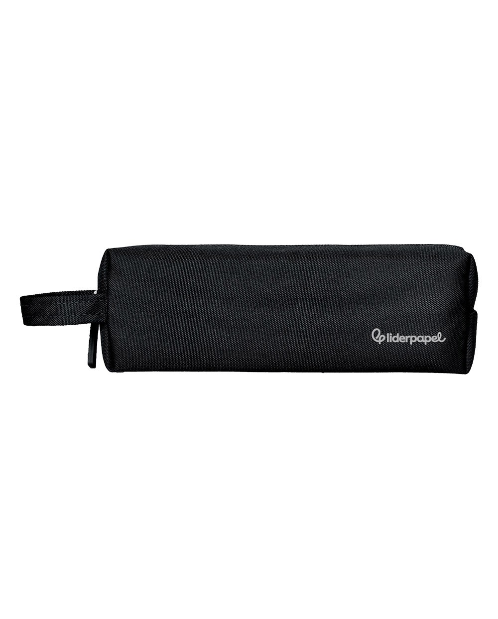 Estuche portatodo liderpapel classic rectangular con asa 210x70mm negro