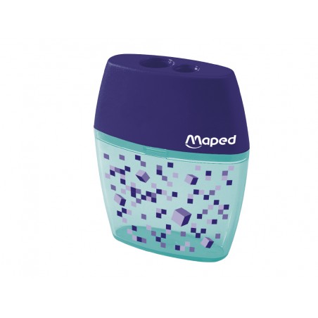 Sacapuntas maped plastico shaker pixel party 2 usos