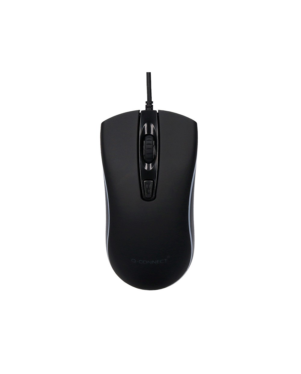 Raton q connect gaming optico con cable 800 1200 1600 dpi 4 botones iluminacion led negro