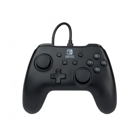 Mando power a con cable para nintendo switch negro