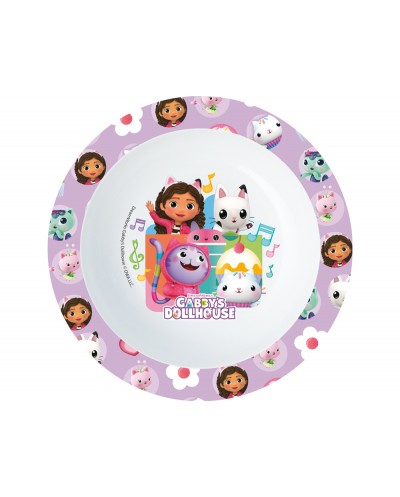 Set micro safta kids 5 piezas en estuche gabby s dollhouse party 240x245x55 mm