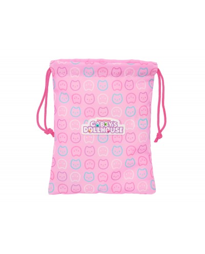 Saquito merienda safta gabby s dollhouse party 250x200 mm