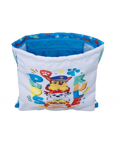 Saco plano safta junior paw patrol pups rule 340x260x10 mm