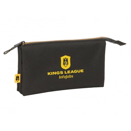 Bolso escolar portatodo safta triple kings league school collection 120x220x30 mm