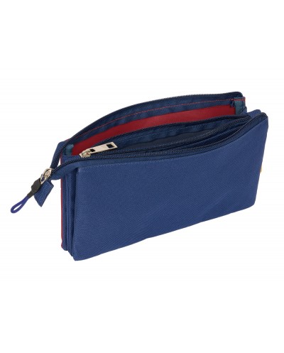 Bolso escolar portatodo safta triple kings league jijantes 120x220x30 mm