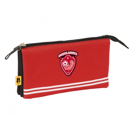 Bolso escolar portatodo safta triple kings league aniquiladoresistente 120x220x30 mm