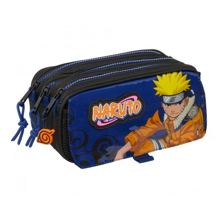 Bolso escolar portatodo safta triple big naruto ninja 100x215x80 mm