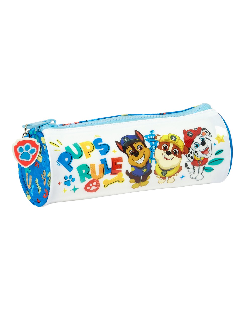 Bolso escolar portatodo safta redondo paw patrol pups rule 70x200x70 mm