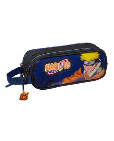 Bolso escolar portatodo safta doble naruto ninja 80x210x60 mm