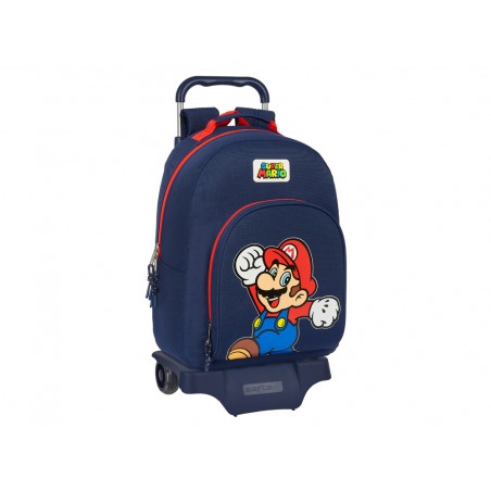 Mochila safta mod 305 con carro 905 super mario world 420x320x150 mm