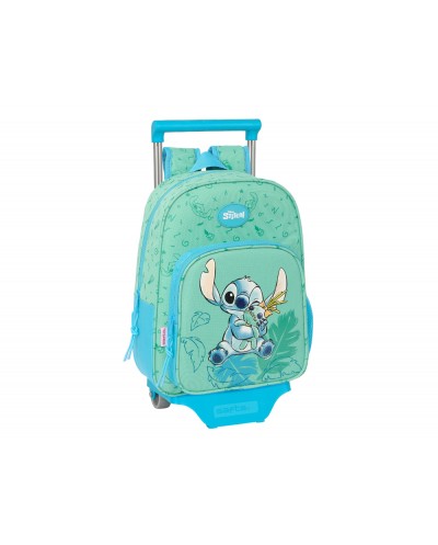 Mochila safta mod 185 con carro 705 stitch aloha 340x260x110 mm