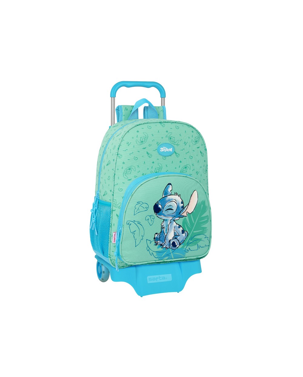 Mochila safta mod 180 con carro 905 stitch aloha 420x330x140 mm