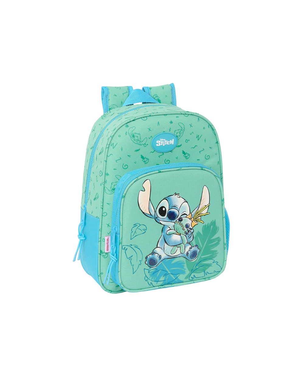 Mochila safta infantil adaptable a carro stitch aloha 340x260x110 mm