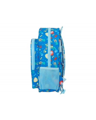 Mochila safta infantil adaptable a carro paw patrol pups rule 340x260x110 mm