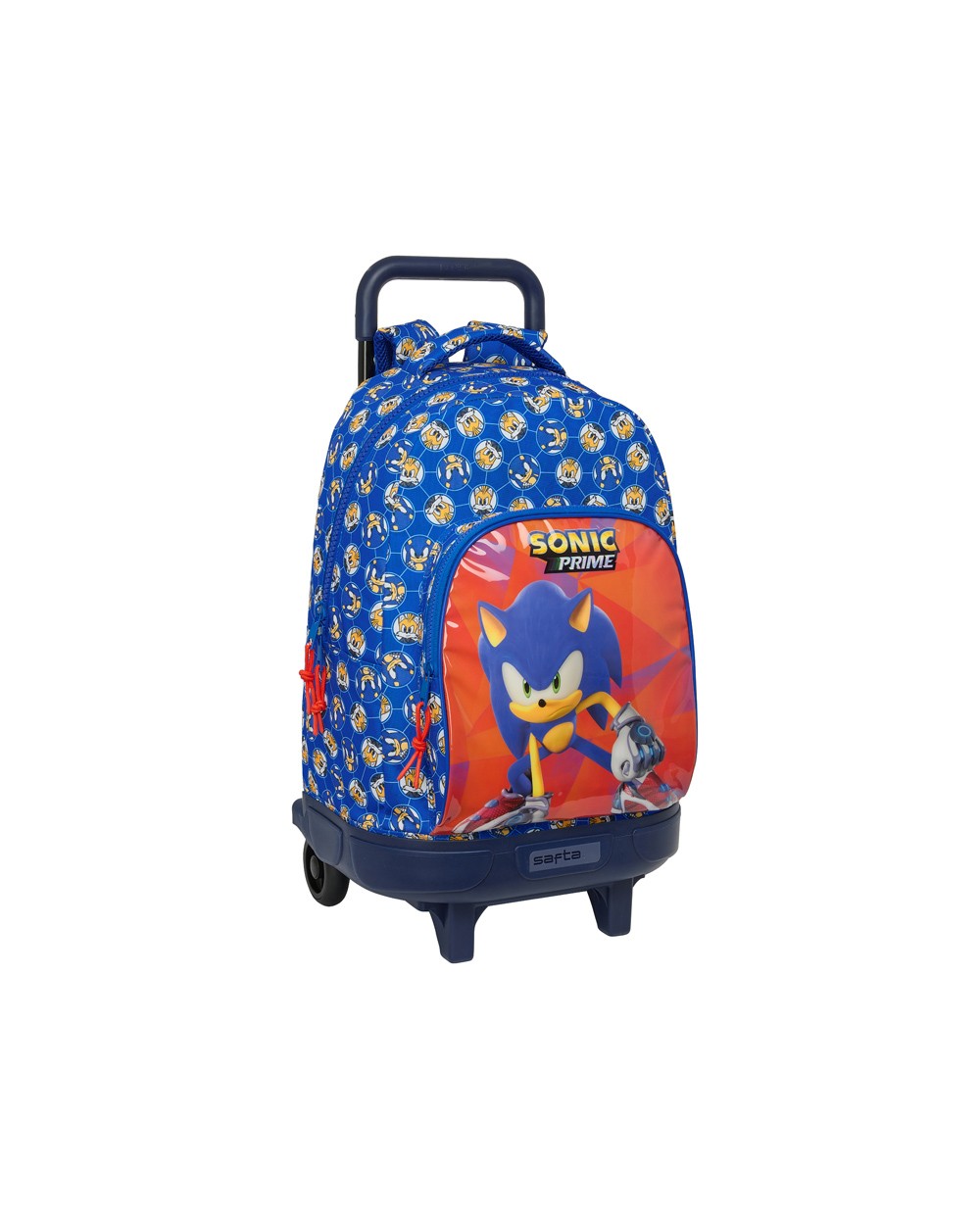 Mochila safta grande con ruedas compact extraible sonic prime 450x330x220 mm