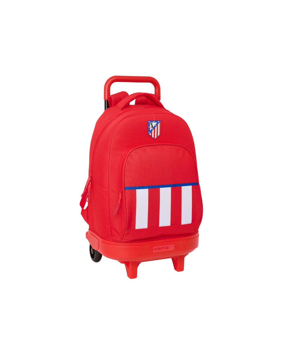 Mochila safta grande con ruedas compact extraible atletico de madrid 450x330x220 mm