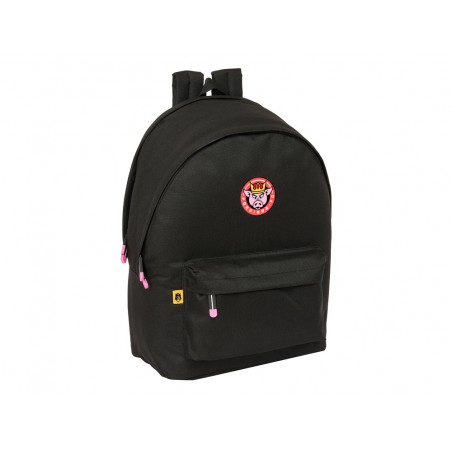 Mochila safta doble para portatil 156 usb kings league porcinos 440x310x180 mm
