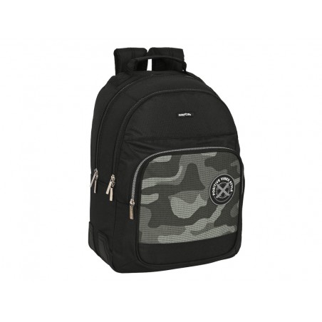 Mochila safta doble con cantoneras adaptable a carro stone 420x320x150 mm
