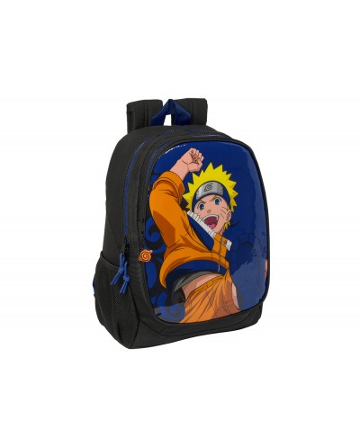 Mochila safta adaptada carro naruto ninja 440x320x160 mm